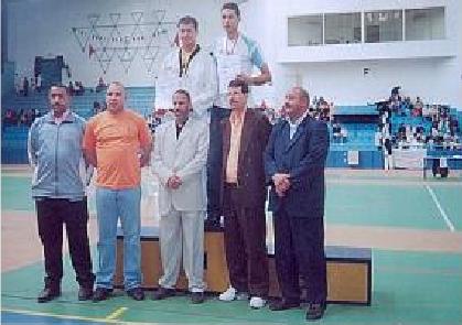 Voila nos deux champions du poids lours Imad et Hassan